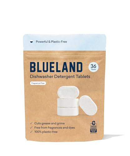 Dishwasher Detergent Tablets | Plastic-Free, Eco-Friendly, 36 Count