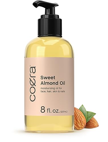 Sweet Almond Oil | 8 fl oz, Moisturizing for Face, Hair, Skin & Nails