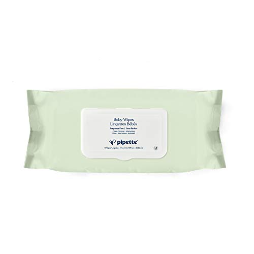 Baby Wipes | Unscented, Water-Based, Alcohol-Free, 72 Count