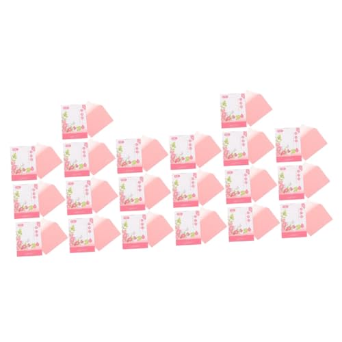 Blotting Paper | 20 Boxes, Oil Absorption Film, Pink