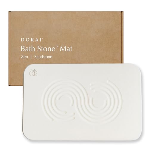 Bath Mat | Luxury Diatomite, Non-Slip, Quick-Dry, 23.6"x15.4".