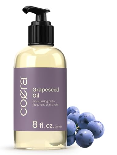 Grapeseed Oil | 8 fl oz | Moisturizing for Face, Hair, Skin & Nails