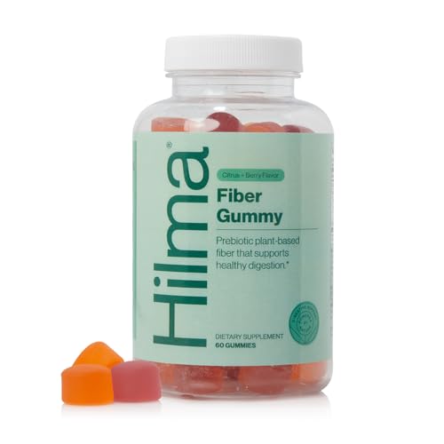 Fiber Gummies | Daily Supplement, Citrus & Berry Flavor, 60 Count