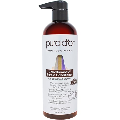 Conditioner | 16 Oz, For Bleached, Blonde, Silver & Color Treated Hair