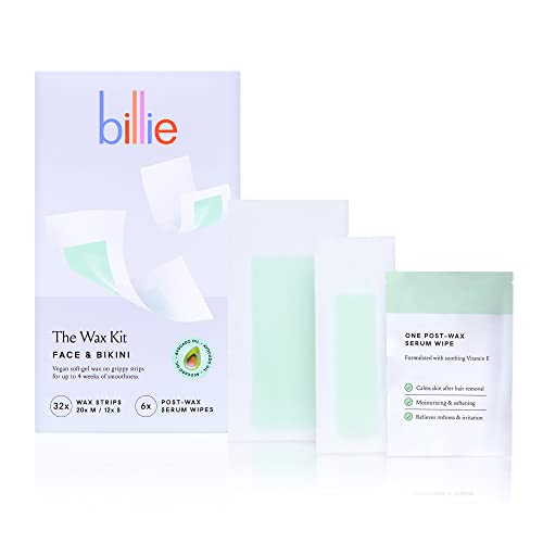 Waxing Kit | 32 Wax Strips, 6 Post-Wax Serum Wipes