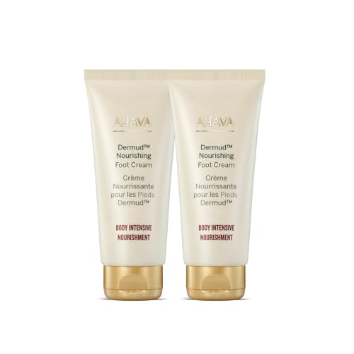 Foot Cream | Intensive Repair, 3.4 fl oz x 2, Dead Sea Minerals & Mud