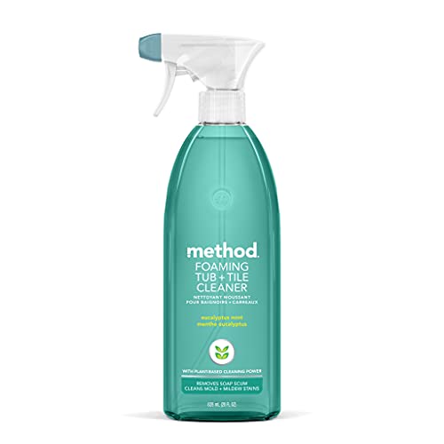 Tub and Tile Cleaner | Eucalyptus Mint Scent, 28 Ounce