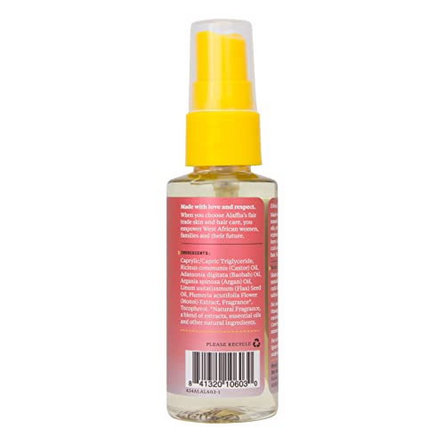 Hair Oil Spray | For Thick & Curly Hair, Argan Oil and Baobab, Replenish & Revitalize Dry, Damaged Hair, 2 Fl Oz