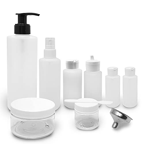 Travel Bottle Set | 10 Pack, Leak Proof, Refillable Containers