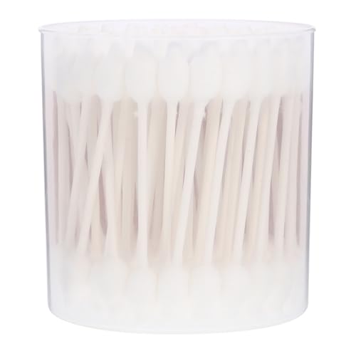 Cotton Swabs | 112 Pcs, Natural Paper Sticks for Babies