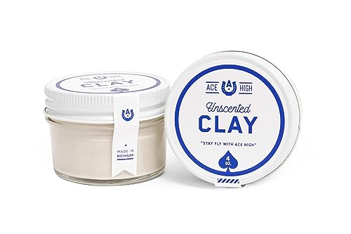 Hair Clay | 2 Pack, Strong Hold, Satin to Matte Finish, Adds Texture and Thickness