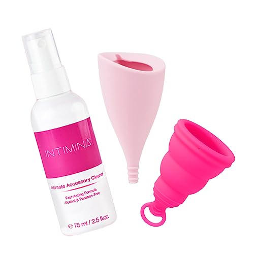 Menstrual Cup Bundle | Size A, Includes Cleaning Spray