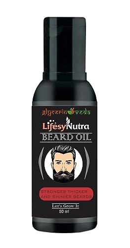 Beard Oil | Natural Formula, Promotes Thicker & Shinier Growth