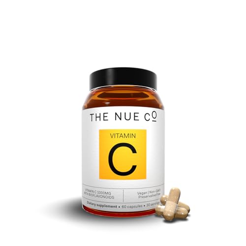 Vitamin C Supplement | 1000 mg, Vegan, Gluten Free, 60 Capsules