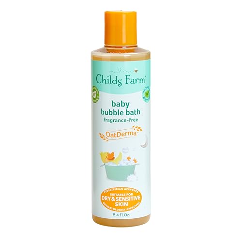 Bubble Bath | Fragrance-Free, 8.4 Fl Oz, Gently Cleanses and Soothes