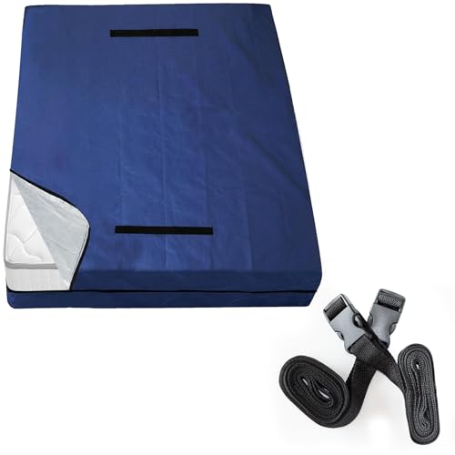 Mattress Bag for Moving | Durable Protection, Includes Tie Down Straps