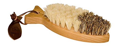 Vegetable Brush | Dual-Sided, Hard and Soft Bristles, 6 Inches