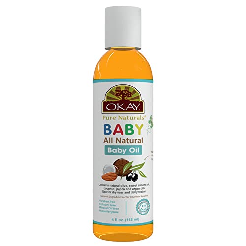 Baby Oil | All Natural, 4 oz (236 ml)