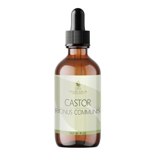 Castor Oil | 100% Pure, Organic, Cold Pressed, 4 oz