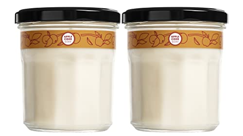 Aromatherapy Candle | Limited Edition Apple Cider, 7.2 oz, 35 Hour Burn Time, Pack of 2