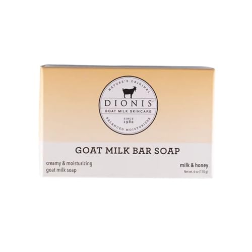 Hand & Body Bar Soap | Milk & Honey Scent, 6oz, Moisturizing Formula