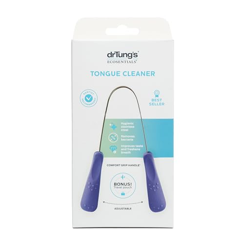 Tongue Cleaner | Stainless Steel, Assorted Colors