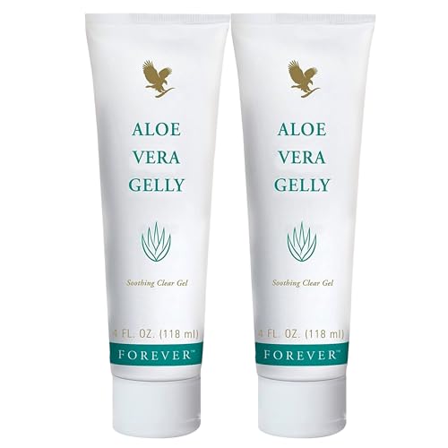 Aloe Vera Gel | Soothes, Moisturizes, Vegan, 4 fl oz (2 Pack)