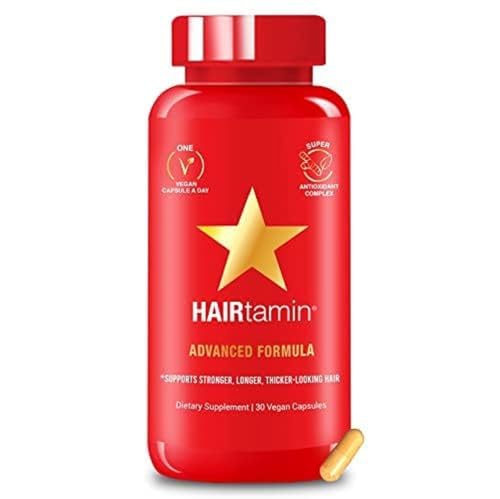 Hair Supplement | Vegan Formula, Supports Growth, 30 Capsules