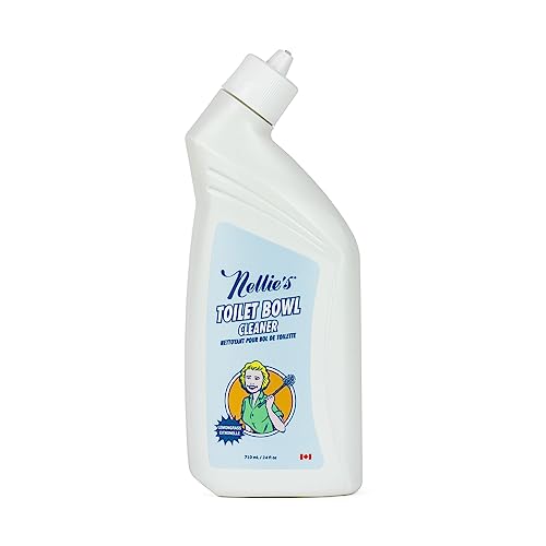 Nellie's Toilet Bowl Cleaner - Environmentally Responsible Cleaning Solution - Green Formula - Pet Safe - Planet Friendly and Septic Safe - Refreshing Lemongrass Scent