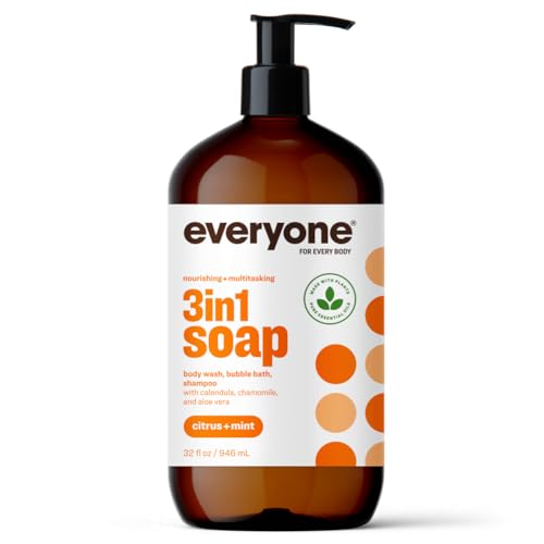 Everyone 3-in-1 Soap, Citrus and Mint, 32 Ounce