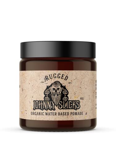 Water Based Pomade | Strong Hold, High Shine, 4 Ounce