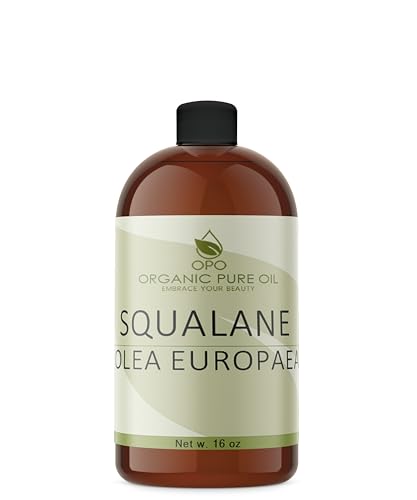 Squalane Oil | 100% Pure, 16 oz, Ultra Hydrating, Cold Pressed