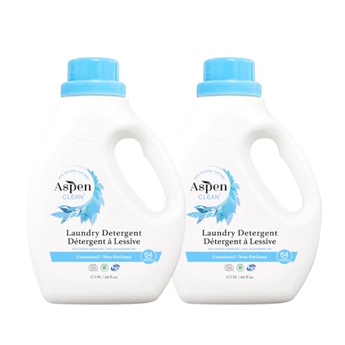 Laundry Detergent | Unscented, 100% Natural, 2 Pack