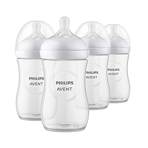 Baby Bottle | 9oz, 4 Pack, Natural Response Nipple