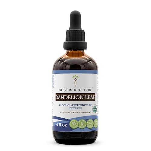 Herbal Tincture | Dandelion Leaf, Alcohol-Free - 4 fl oz