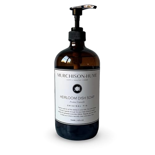 Dish Soap | Plant-Based, Non-Toxic, Biodegradable - 32 fl oz, Original Fig