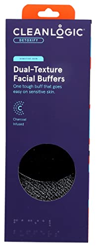 Facial Buffer Set | Dual Texture, Certified Organic, 3 Packs (Pack of 6)