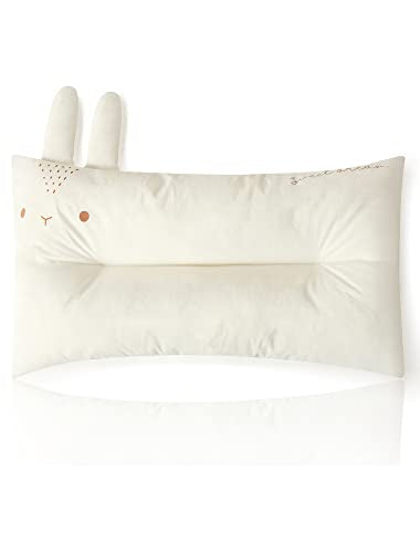 Kids Pillow | 20x12 inches, Machine Washable, 100% Cotton, Hypoallergenic, Cute Animal Design