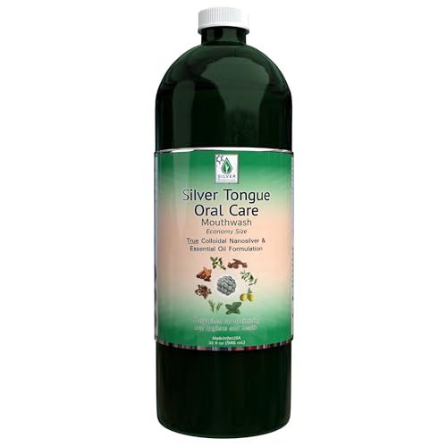 Mouthwash | All Natural Colloidal Silver, 32 oz.