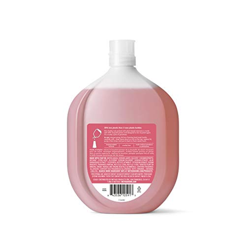 Foaming Hand Soap Refill | Pink Grapefruit, Recyclable Bottle, Biodegradable Formula, 28 oz, Pack of 1