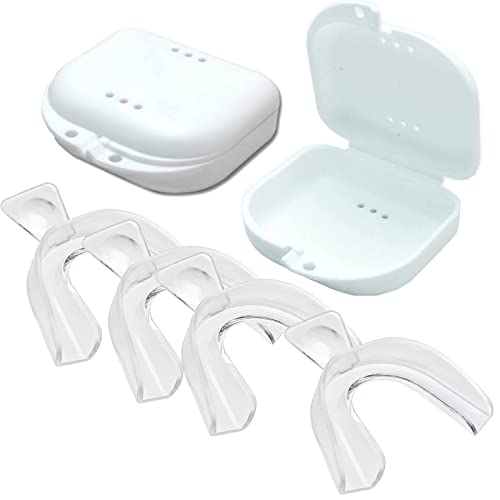 Teeth Whitening Kits | Moldable Trays, 2 Travel Cases Included