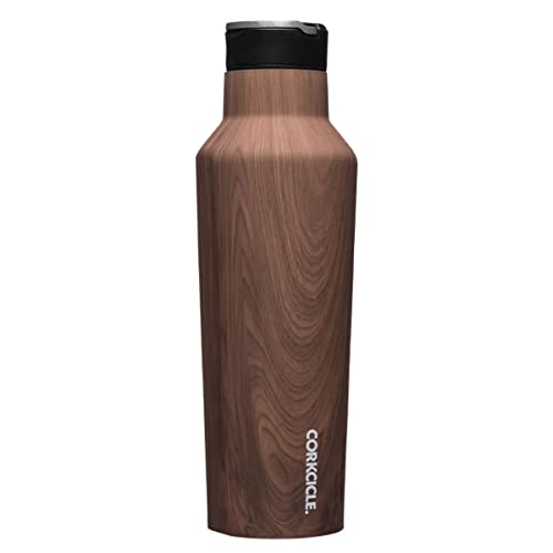 Insulated Tumbler | Walnut Wood, 20 oz, Keeps Beverages Cold for 25 Hours, Hot for 12 Hours