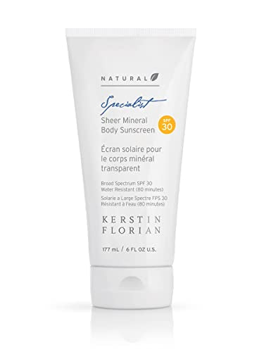 Body Sunscreen | SPF 30, Waterproof, Fragrance-Free, 6 fl oz