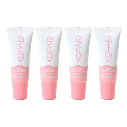 Lip Gloss | 4 Pack, Sheer Blush