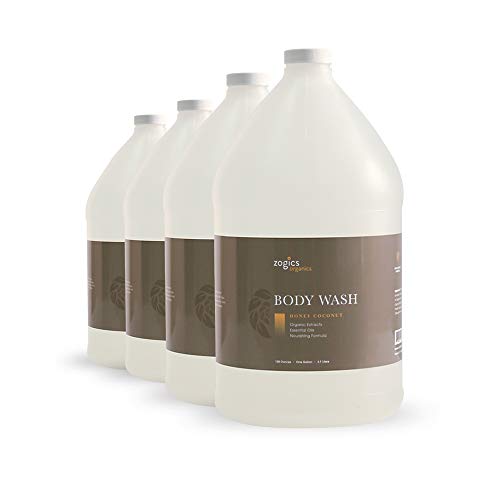 Body Wash | Moisturizing, Plant-Based Formula, Honey Coconut Scent, 4 Gallons/Case