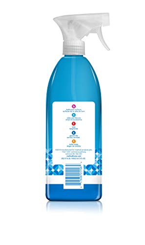 Antibacterial Bathroom Cleaner | Spearmint Scent, Mold and Mildew Stain Remover, 28 Fl Oz