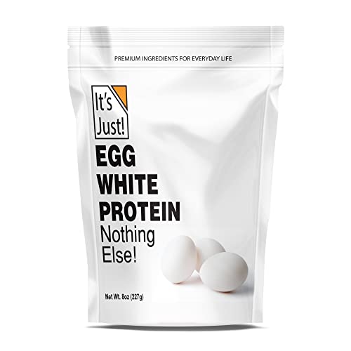 Egg White Protein Powder | Unflavored, 8 oz, Made from Cage-Free Eggs