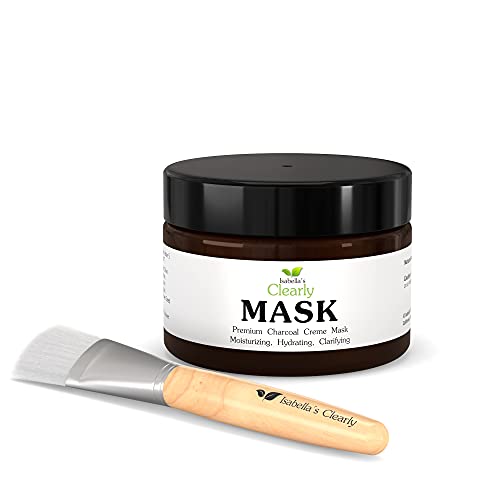 Face Mask | Deep Pore Cleansing, Charcoal, Anti-Aging Hyaluronic Acid