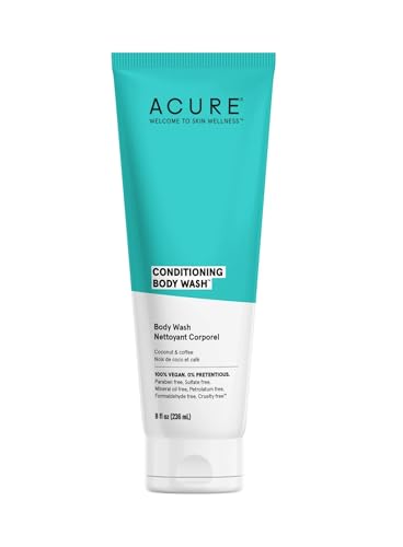 Acure Conditioning Body Wash | 100% Vegan | With Argan Oil, Coffee Seed Oil, & Coconut Water - 8 oz