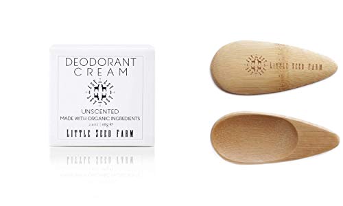 Deodorant Cream | Aluminum Free, 2.4 Ounce, Unscented